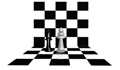 Chess board 3D illustration 3d illustration chessboard