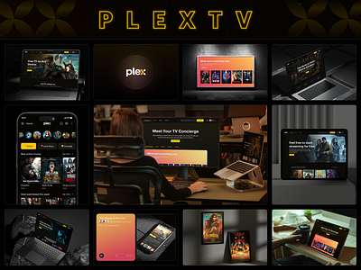 Movie Streaming Website UI/UX concept entertainment game streaming landing page live media streaming movie movie streaming music streaming online streaming plex tv redesign shasanko das streaming website streatming service ui ux video streaming web design website