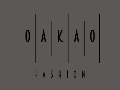 Daily logo challenge #7 dailylogo dailylogochallenge fashion fashion logo fashion logo design graphic logo logodesign logodesignchallenge oakao oakao logo oakao logo design