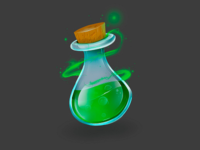 Poison icon game icon illustration indiegame photoshop poison ui ux