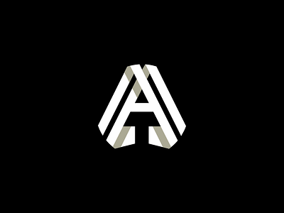 A T a design icon identity letter line logo logotype mark monogram symbol t