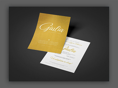 Invitation for a baby celebration baby celebration classic clean elegant gold invitation white