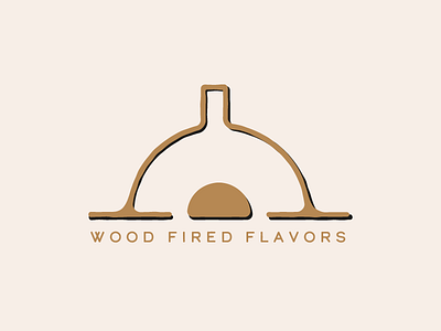 Wood Fired Flavors branding icon oven pizza richmond