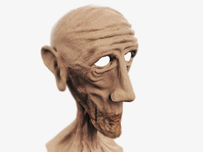 Oldmanfinal2 3d art design sculpt sculpting