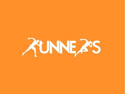 Runners design learning logo minimal minimalist runners speed track