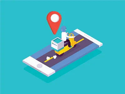 OLSend 03 delivery gps motorcycle olsend