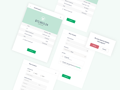 Dashboard Elements components dashboard modals