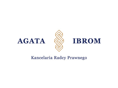 Agata Ibrom design figure impossible law logo