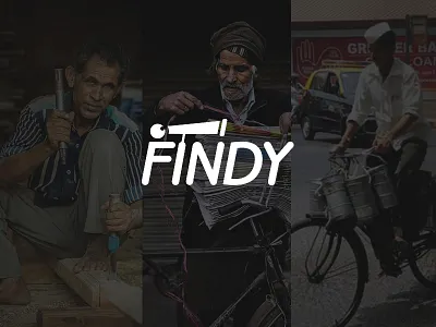 Logotype for Findy (Mobile Application) adobe app branding designer ideas identity logo logotype mobile symbol typography visual