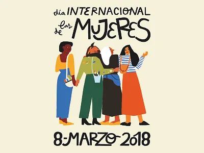 International Women's Day - Campaign barcelona día de las mujeres feminism feminist womens day
