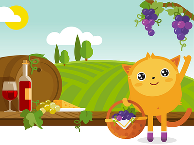 Time To Harvest Grapes grape harvest july mascot newsletter image podo wine