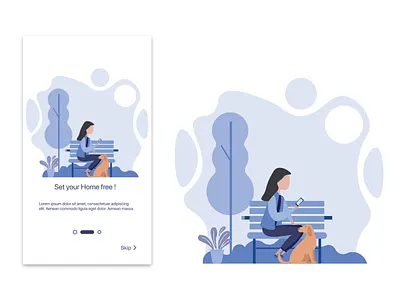 Walkthrough Illustration illustration ui ux walkthroughs