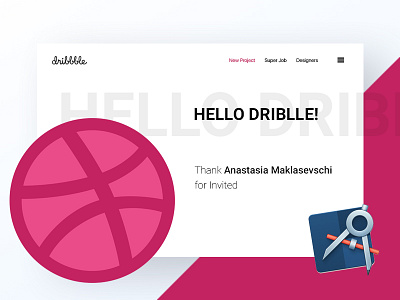 Hello Dirbble! ui web