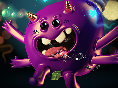 xmax monster 3d characterdesign cinema4d cool monster photoshop