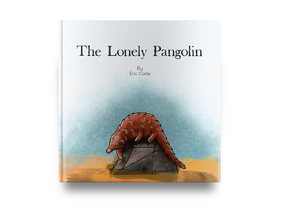 The Lonely Pangolin design graphic design illustration nature