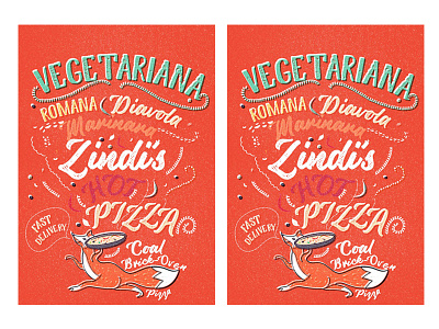 Zindi's Pizza Box Illustration concept drawing illustration