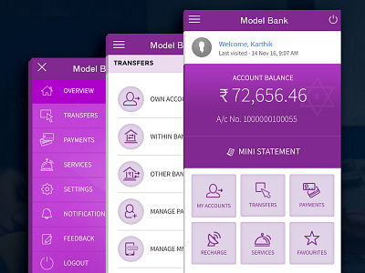 Modelbank app mobile
