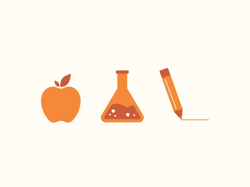 Happy Friday education illustration vacation