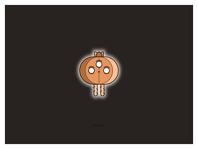 Three Eyed Onion character creepy cute floaty ongion onion scary simple three eyed