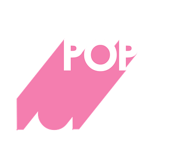 Pop 3dtype 80s 80svibe artmemos fresh pink pop popart popprint poptype retro springvibe