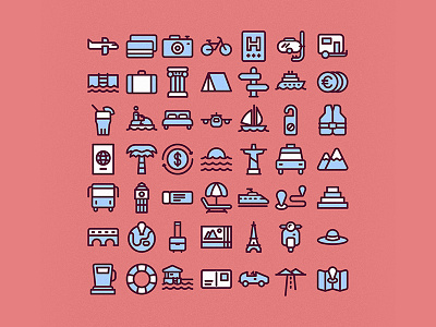 Travel design designer freeicons icondesign icondesigner iconporn illustrationoftheday keops travel ui vectordaily webdesign