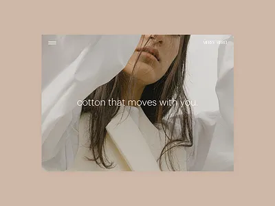 All About Cotton cotton hero landingpage