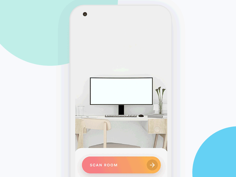 AR for ikea app ar augmented invite iphonex lights popular reality ui ux web