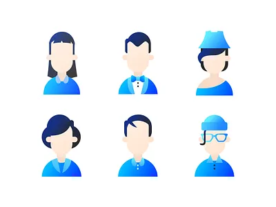 The Importance Of Hairstyle hairs icons illustrations people