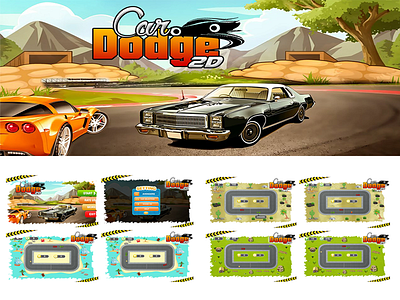 Car Dodge 2D 2d 3d games car dodge games graphics