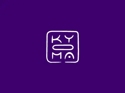 KYOMA logo kyoma logo violet