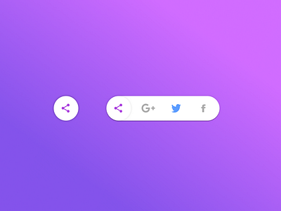 Daily UI #010 - Social Share daily ui flat design flat ui social share ui