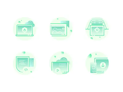 Office system icon icons office system