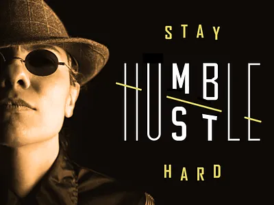 Keep Hustling lovedesign motivation poster