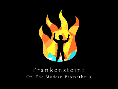 Frankenstein book frankenstien silhouette