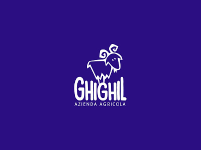 Ghighil farm's logo farm identity logo