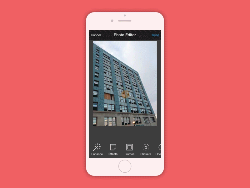 Aviary Photo Editor Navigation Concept editor navigation photo