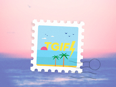 Friday Nostalgia #TGIF illustration