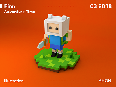 Adventure Time 3d adventure c4d illustration time