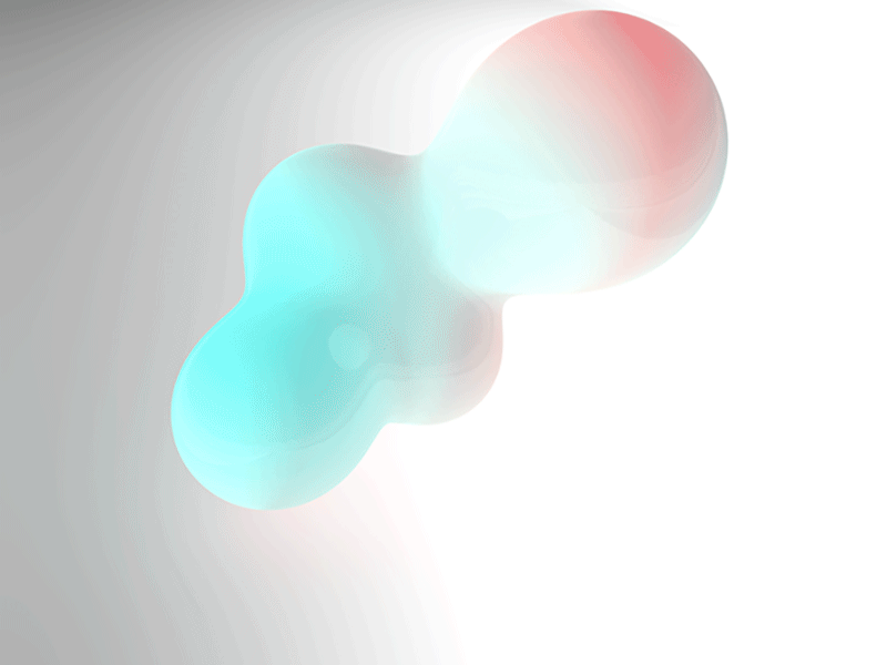 Metaballs 3d c4d gradient metabballs motion motiondesign render