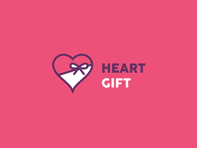 Heart Gift care for sale friendship gift give heart logo love pik present red ribbon