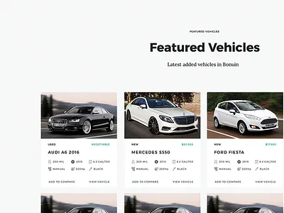 Car Listings 4 columns car listings themeforest ui vehicle directory