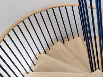 Steel and Oak Stair oak stair steel