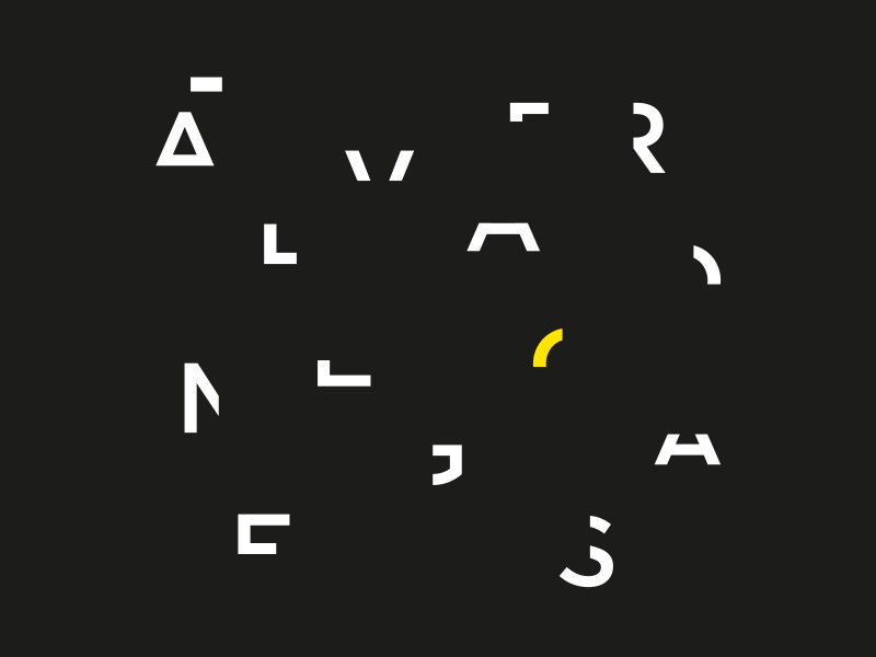 Font desconstruction alvaromelgosa artdirection branding graphicdesign lettering logo vector