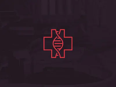 DNA Medical Logo II agrib branding clean dna doctor dr emergency genetics health healthcare helix hospital icon line logo logomark medical medicine simple strand