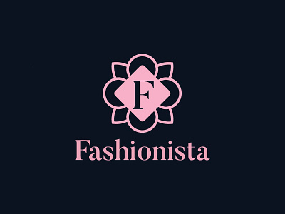 Logo Fashionista brand branding icon identity logo logo design logo designer logos logotype symbol thirtylogos wordmark