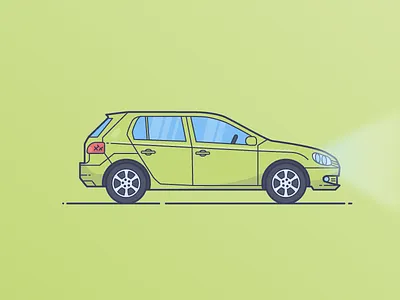 Lovely little car car polo vw