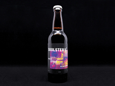 soolster's stout beer craftbeer design graphicdesign hongkong label photoshop print stout