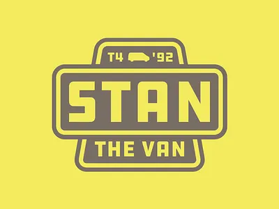 Stan The Van - logo campervan ddc industrial logo