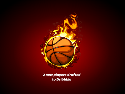 Drafted to Dribbble draft invite