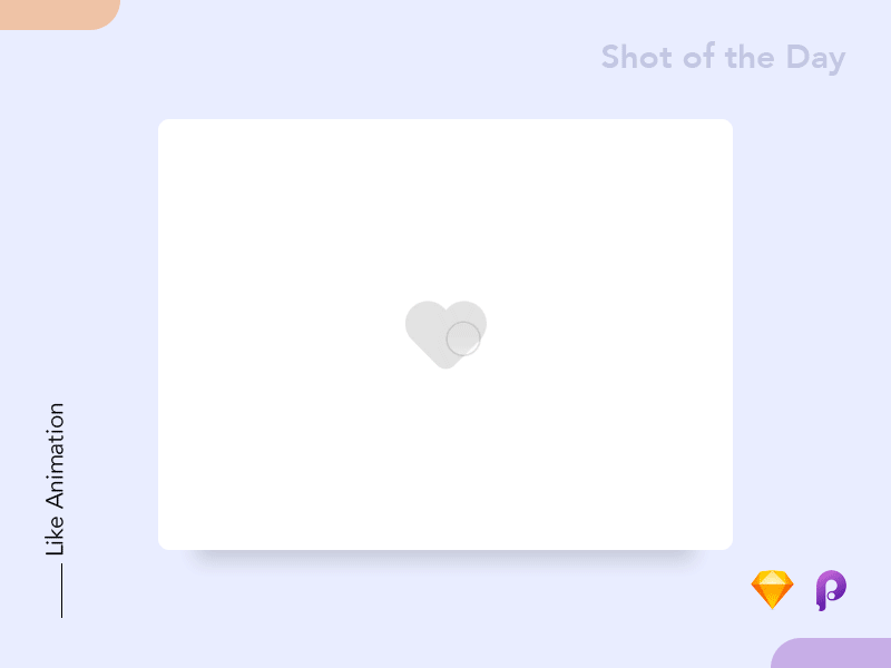 Twitter Like Animation animation dribbble like like animation principle prototype shot of the day sketch twitter